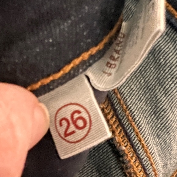 J Brand Palisade Super Skinny Jeans Jeggings Dark Blue Size 26 - Picture 7 of 10